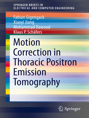 cover image of Motion Correction in Thoracic Positron Emission Tomography
